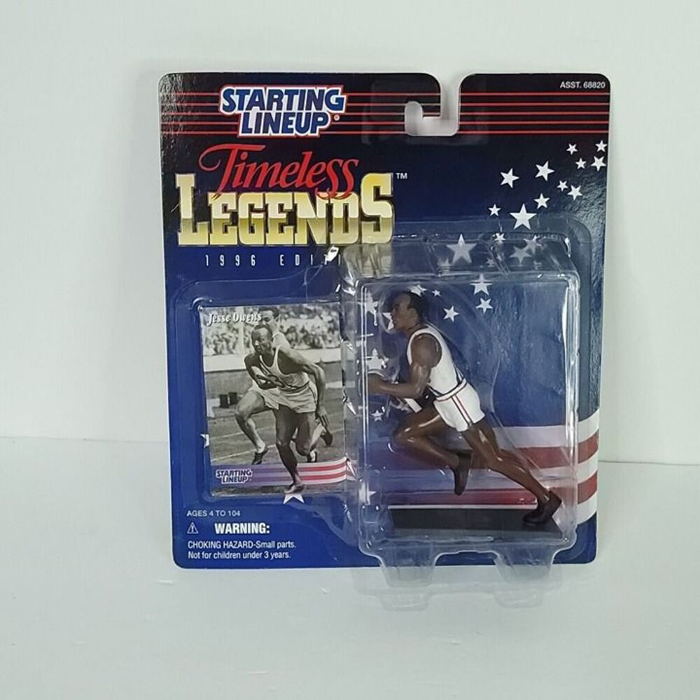 STARTING LINEUP Timeless Legends Jesse Owens Figure Kenner 1996 Edition